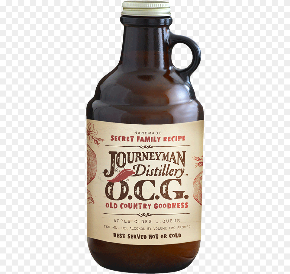 Ocg Journeyman Distillery Whiskey Featherbone Bourbon, Alcohol, Beer, Beverage, Bottle Png Image