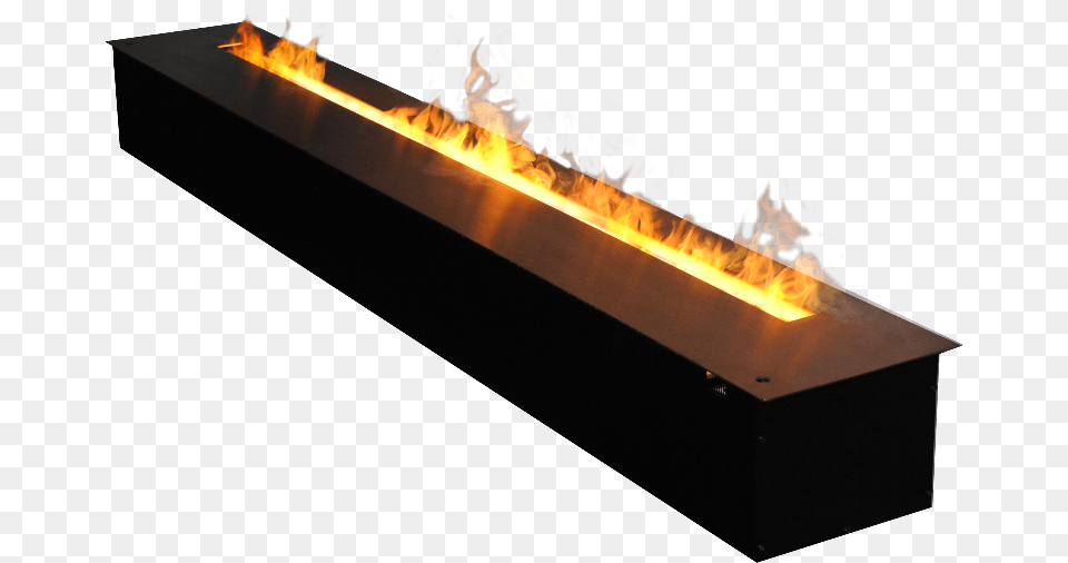 Ochag 3d Line S 160 Real Flame Electric Fireplace, Fire, Tub, Bonfire Png
