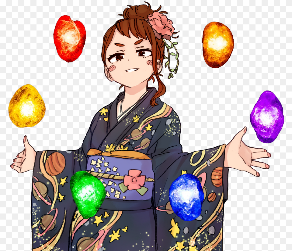 Ochako Fanart, Adult, Robe, Person, Gown Free Transparent Png