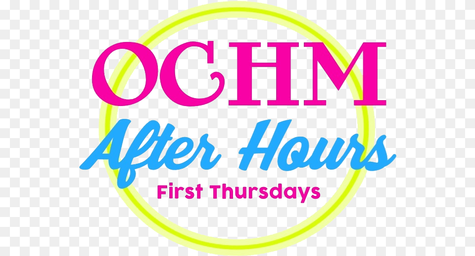 Ochm After Hours Retro Game Night Circle, Logo, Purple Free Png Download