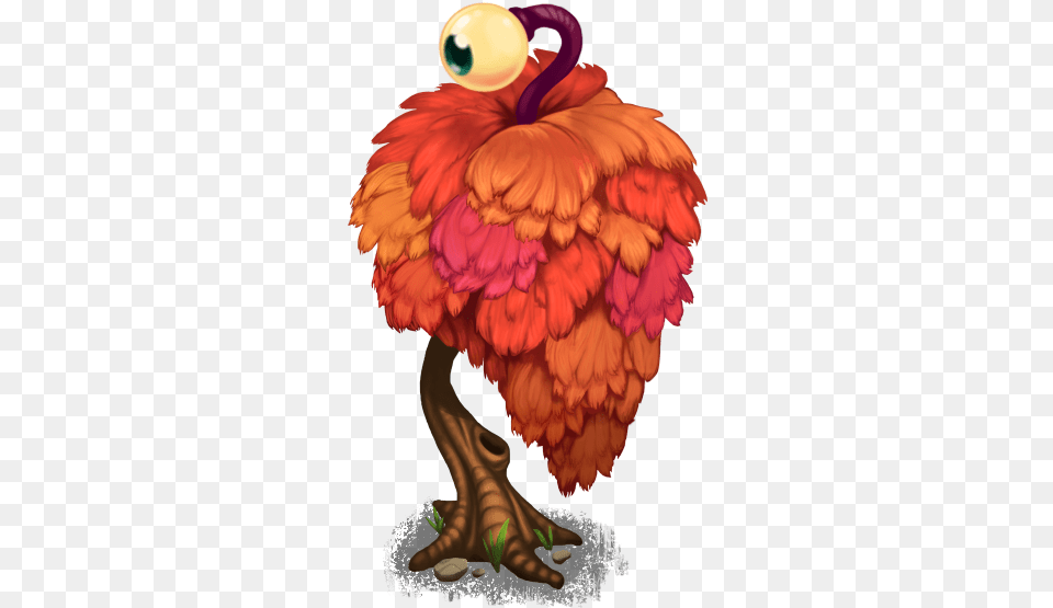 Ockulo Tree My Singing Monsters Wiki Fandom My Singing Monsters Tree, Animal, Beak, Bird, Baby Free Png Download