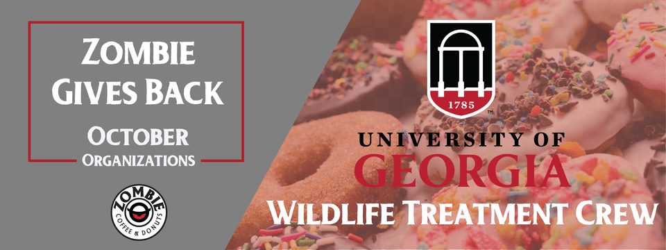 Oct Uga Wildlife Treatment Crew University Of Georgia Lapel Pin Chrome, Food, Sweets, Donut, People Png Image