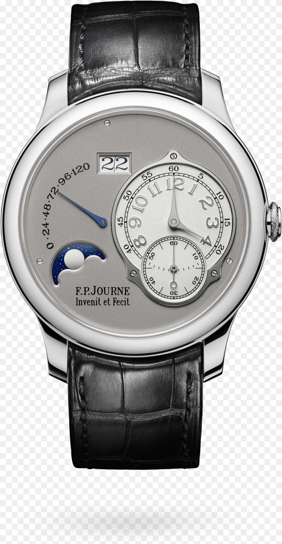 Octa Lune Calibre Fp Journe Watch, Arm, Body Part, Person, Wristwatch Png