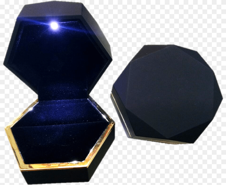 Octagon Black Octagon Ring Box, Accessories, Gemstone, Jewelry, Crystal Png Image