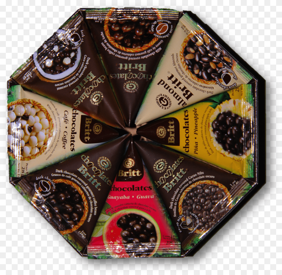 Octagonal Chocolate Box, Food, Sweets, Dessert Free Png