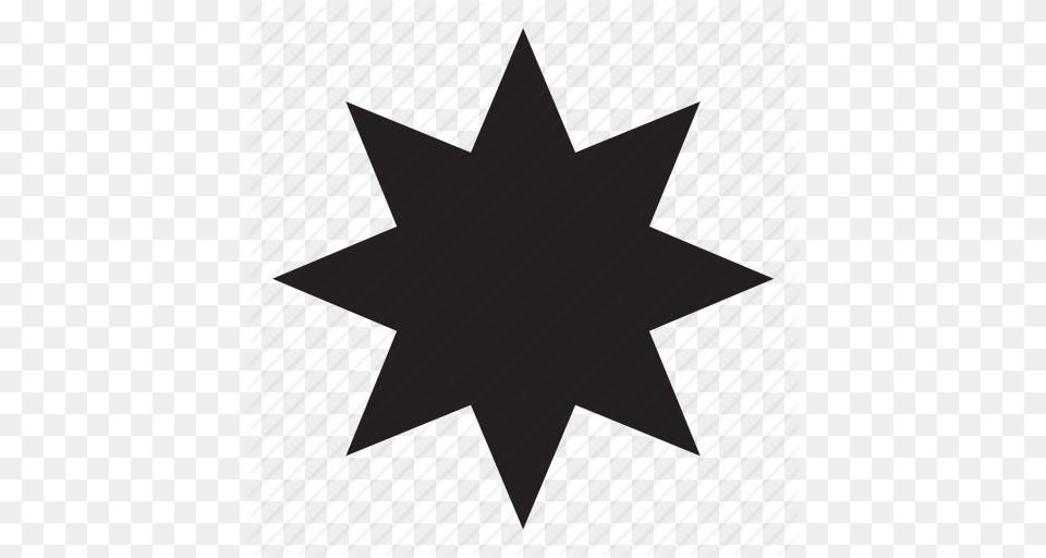 Octagonal Shape Star Icon, Star Symbol, Symbol, Architecture, Building Free Png