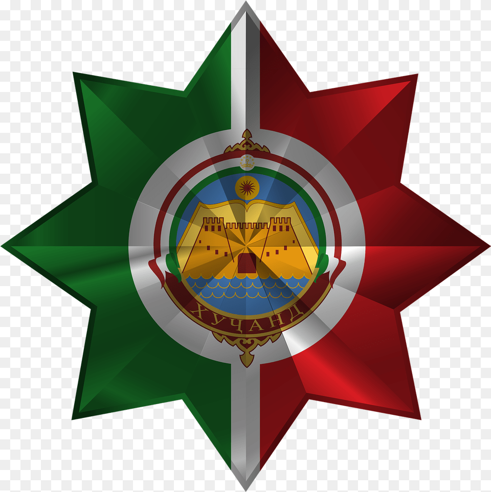Octagonal Star Iran Tajikistan Afghanistan Public Domain Volkswagen, Symbol, Badge, Logo, Emblem Free Png