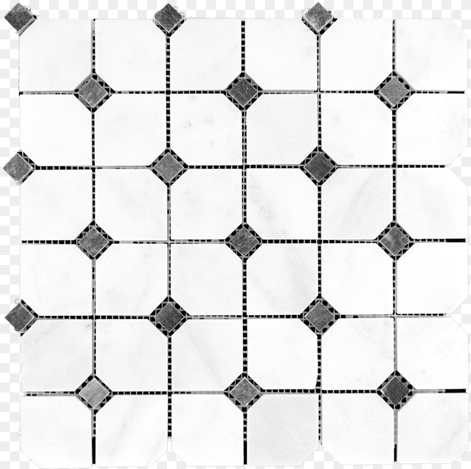 Octagonal Tile, Pattern Free Png