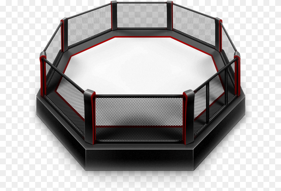 Octagons And Boxing Rings Directly From Octagon Fight, Crib, Furniture, Infant Bed, Rink Free Png Download