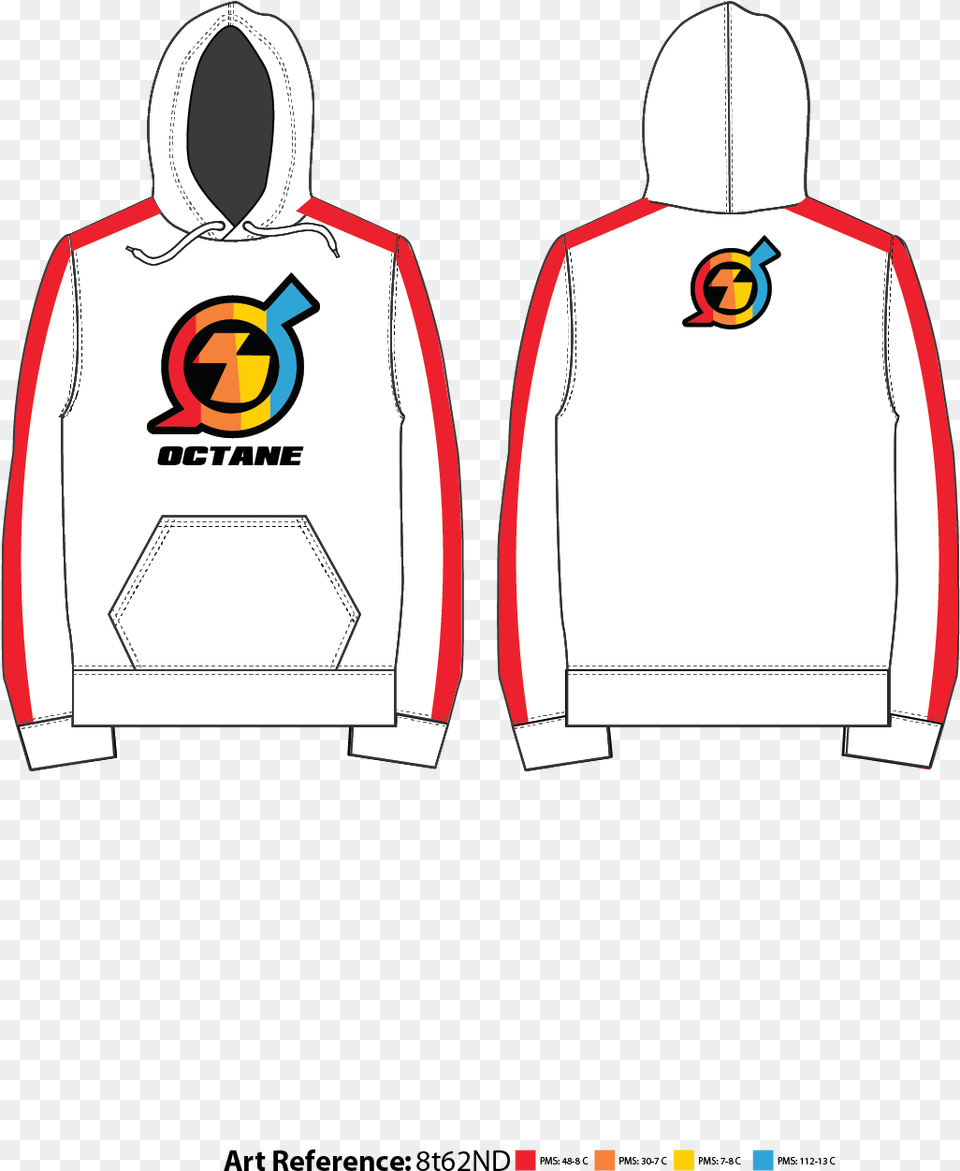 Octane Gaming Hoodie Illustration, Clothing, Knitwear, Sweater, Sweatshirt Free Png Download