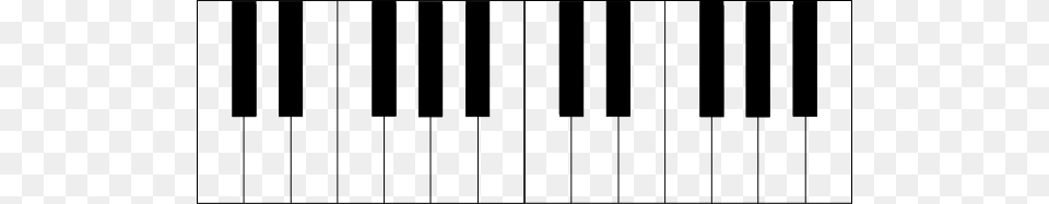 Octave Piano Keys Clip Art, Keyboard, Musical Instrument Free Png Download