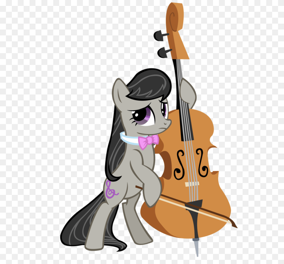 Octavia And Her Bass, Cello, Musical Instrument Png Image