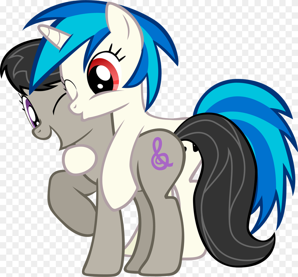 Octavia And Vinyl Scratch Fanfic, Book, Comics, Publication, Baby Free Transparent Png