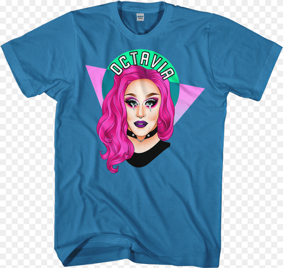 Octavia Eyes Shirt Dragqueenmerch Octavia Eyes, Adult, Clothing, Female, Person Free Png Download