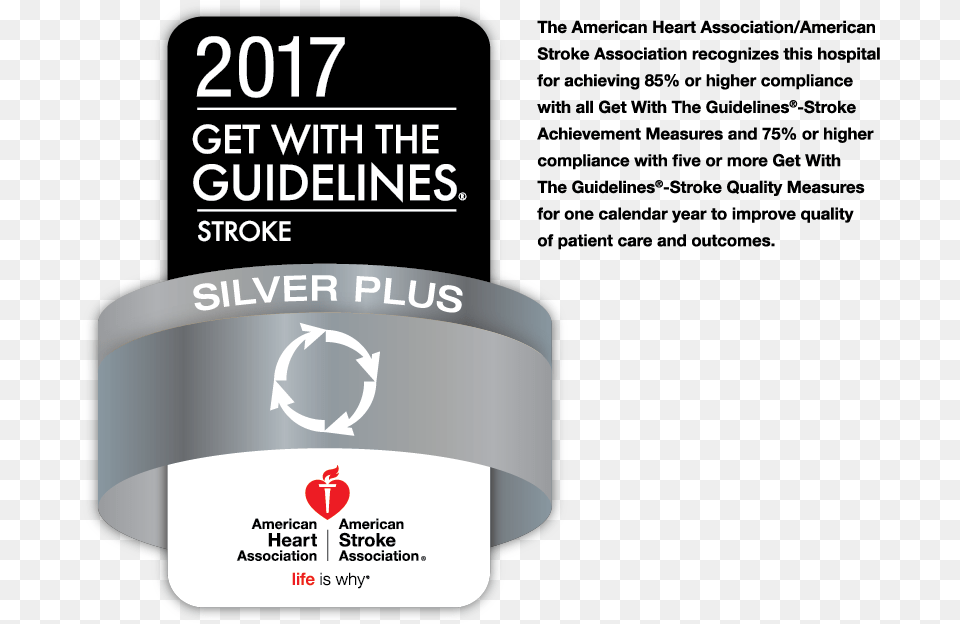 October 17 2017 2017 Get With The Guidelines Silver 2018 Get With The Guidelines Stroke, Text, Paper, Advertisement, Poster Free Png