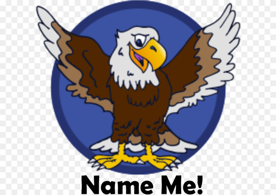 October 2nd Is The 23rd Birthday Of Our Cca Eagle Mascot Elementary School Eagle Mascot, Animal, Beak, Bird Free Png