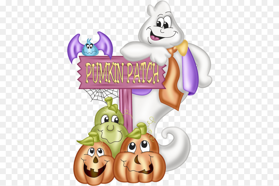 October Clipart Halloween Boo Have A Great Day Pumpkins, Food, Sweets Free Png Download