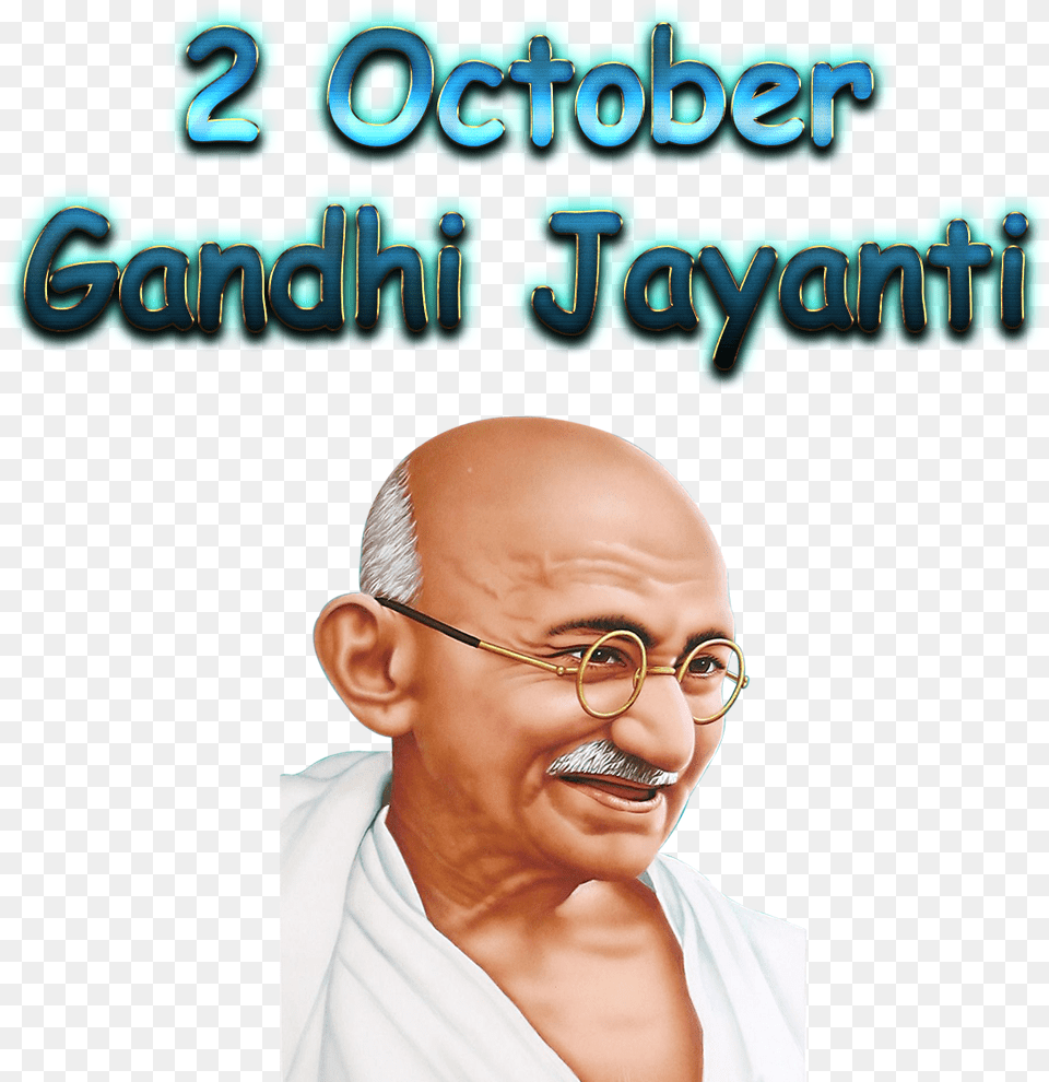 October Gandhi Jayanti Mahatma Gandhi Download, Accessories, Photography, Person, Man Free Transparent Png