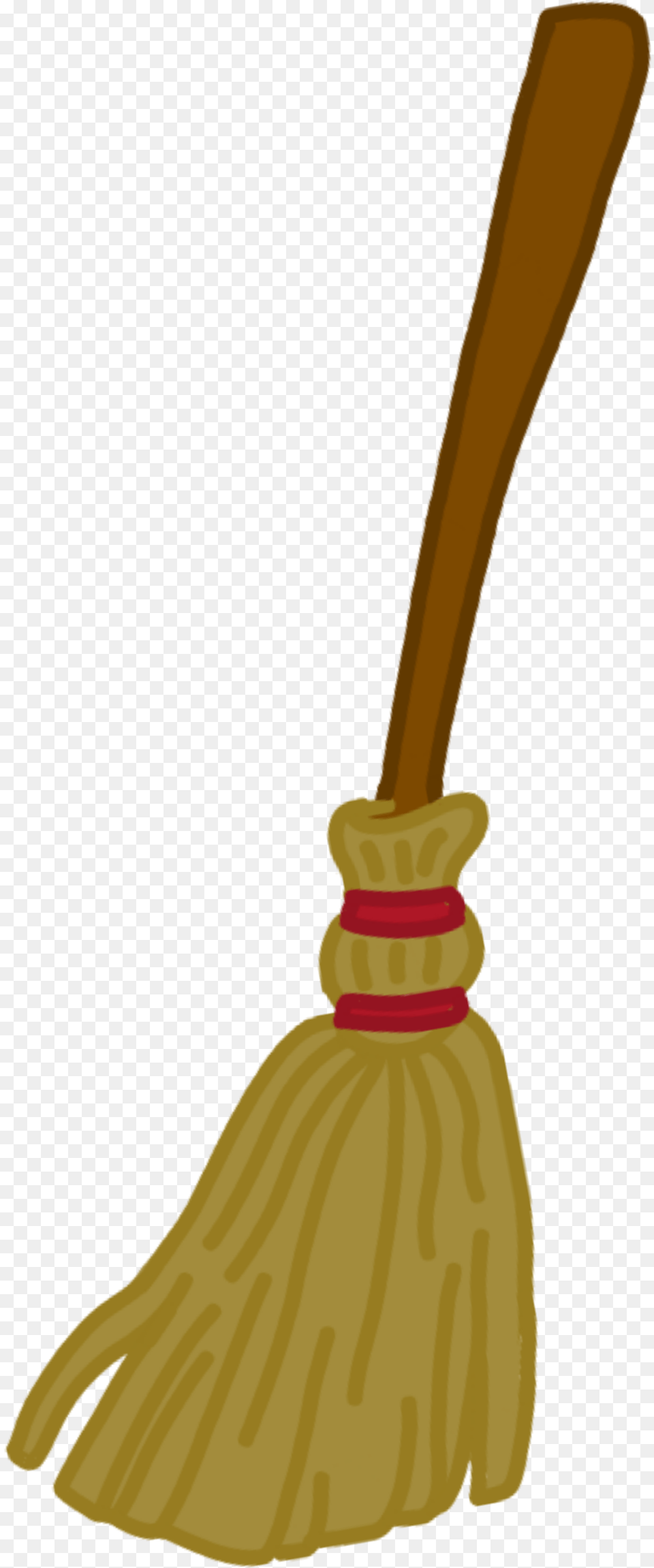 October Halloween Witch Illustration, Broom, Smoke Pipe Png