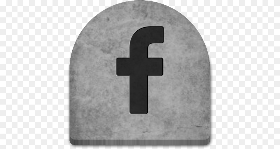 October Spooky Gray Facebook Creepy Spooky Halloween Facebook Icon, Cross, Symbol, Cap, Clothing Free Png Download