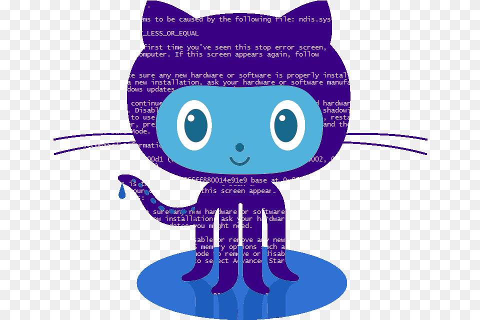 Octocat, Purple, Art, Graphics Free Transparent Png