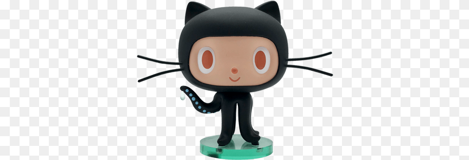 Octocat Figurine 3 Github Octocat, Plush, Toy, Baby, Person Free Transparent Png