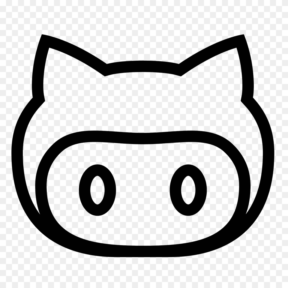 Octocat Icon, Gray Free Transparent Png