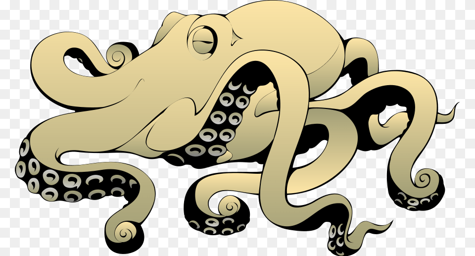 Octopus 01 Svg Clip Arts Polpo Disegno Colorato, Animal, Invertebrate, Sea Life Png