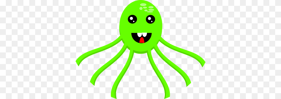 Octopus Green, Sweets, Food, Animal Png