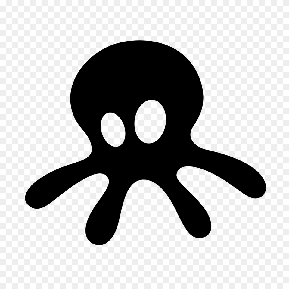 Octopus, Gray Png Image
