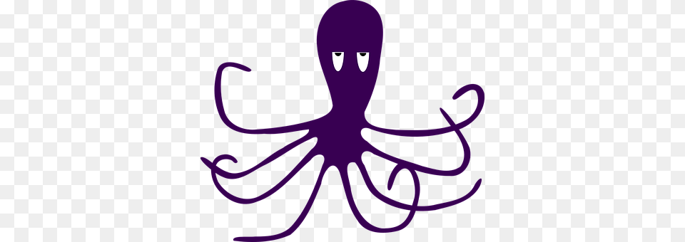 Octopus Purple, Animal, Sea Life Png