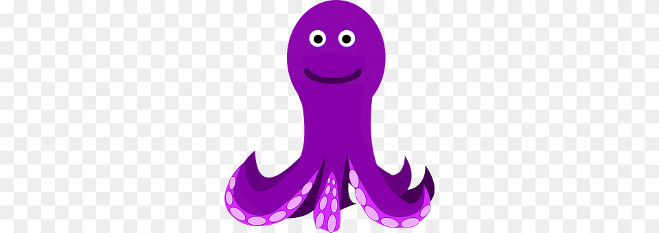 Octopus Purple, Animal, Sea Life Png Image