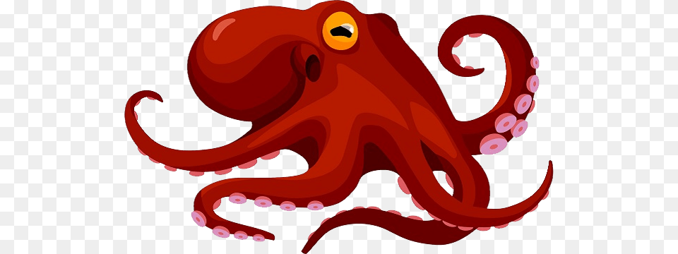 Octopus, Animal, Sea Life, Invertebrate Free Png Download