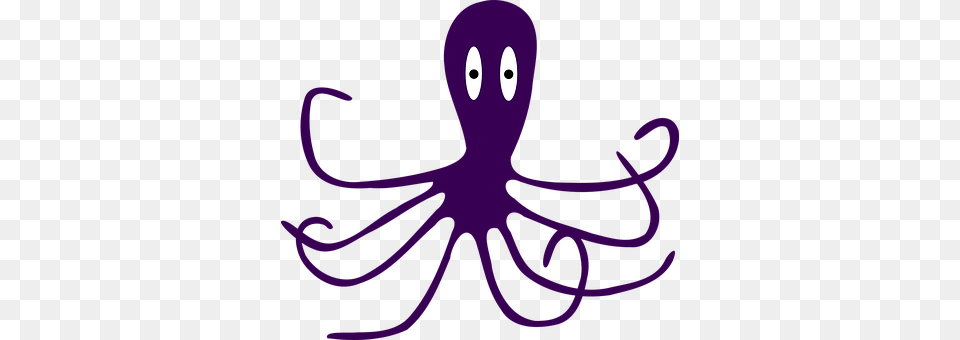 Octopus Purple, Animal, Sea Life Png