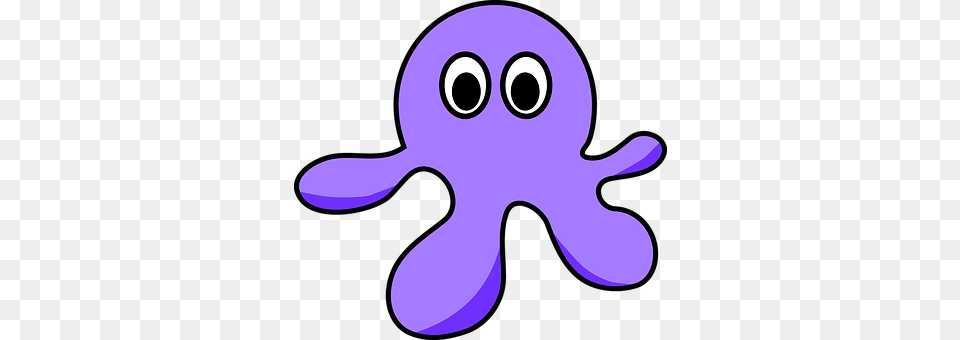 Octopus Purple, Plush, Toy, Animal Png Image