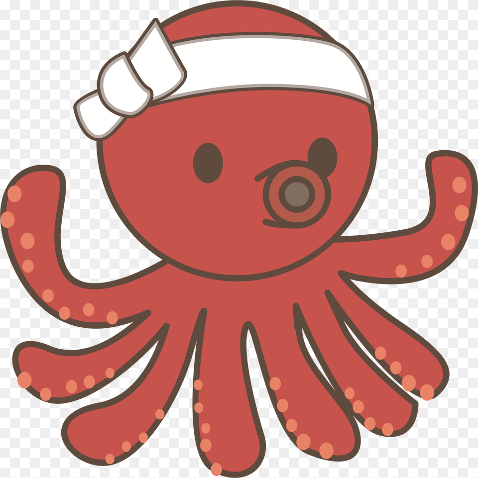 Octopus, Animal, Sea Life, Invertebrate, Food Png Image
