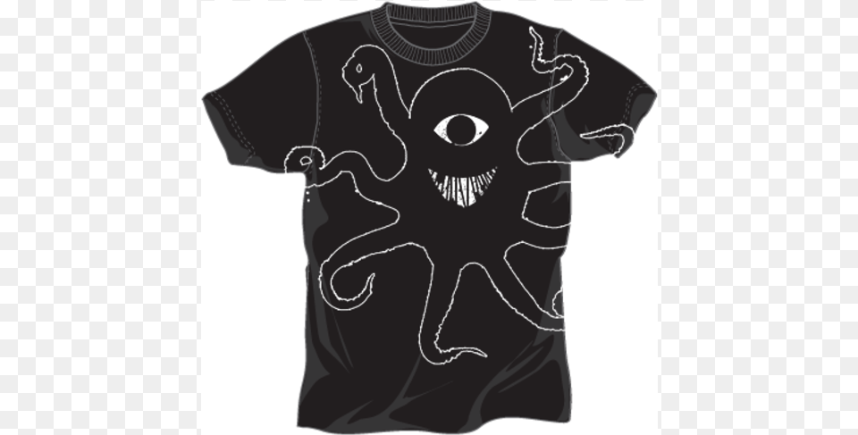 Octopus, Clothing, T-shirt, Shirt Free Png