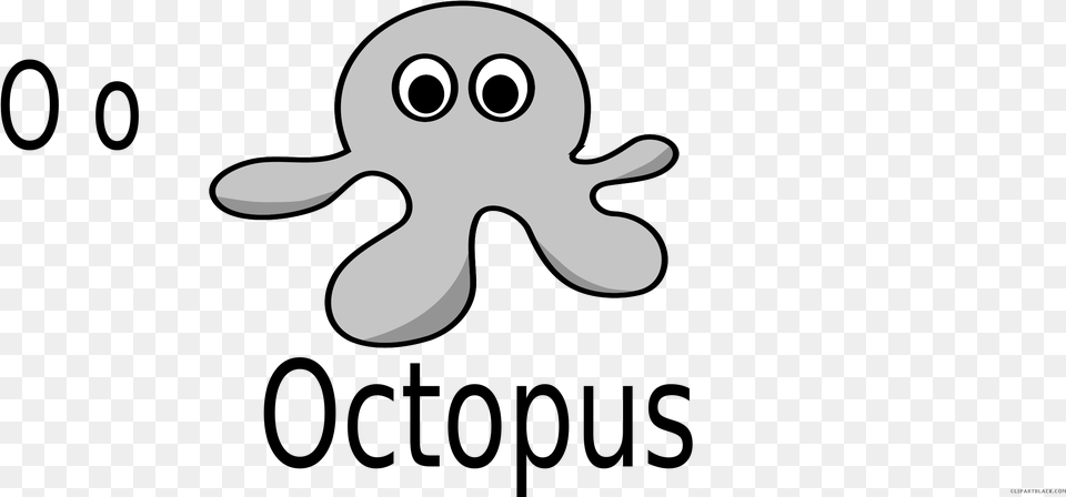 Octopus Animal Black White Clipart Images Clipartblack, Bear, Mammal, Wildlife Png Image
