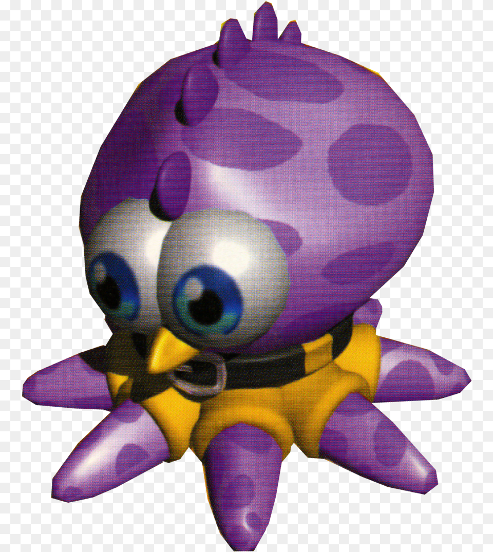 Octopus Banjo Jiggywikki A Banjokazooie Wiki Revenge Render, Purple, Toy Png Image