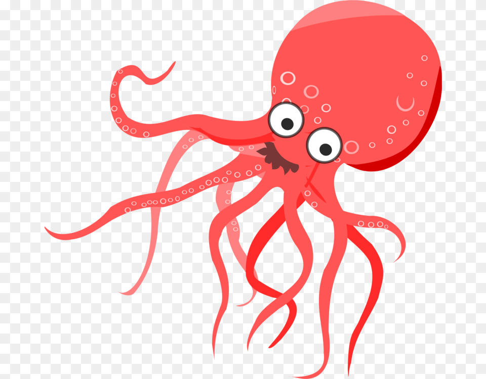 Octopus Cartoon Download Comics Image Formats, Animal, Sea Life, Invertebrate, Dinosaur Free Transparent Png