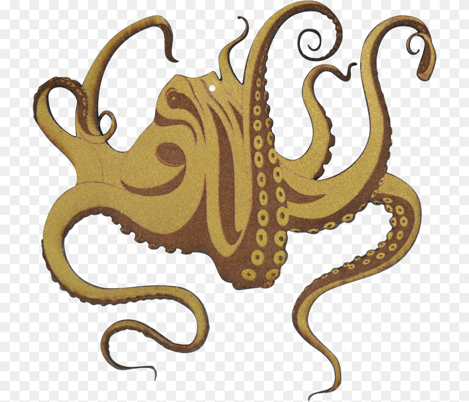 Octopus Christmas Ornament Vector, Animal, Sea Life, Reptile, Snake Free Png Download