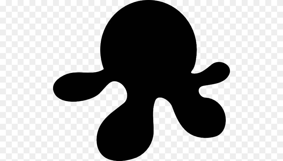 Octopus Clip Art, Silhouette, Stencil, Clothing, Hardhat Free Png Download