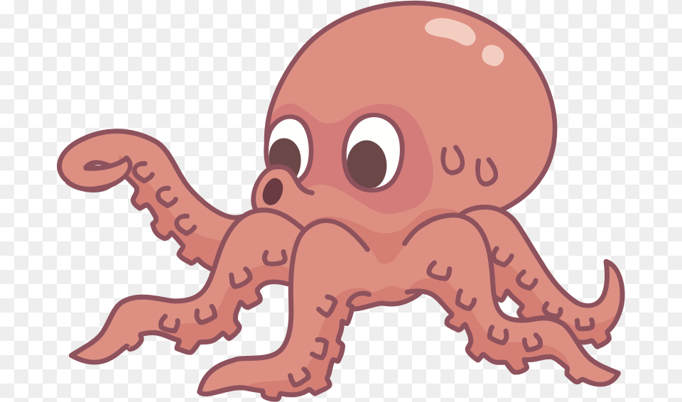 Octopus Clipart Download On Webstockreview, Animal, Sea Life, Invertebrate, Bear Free Png