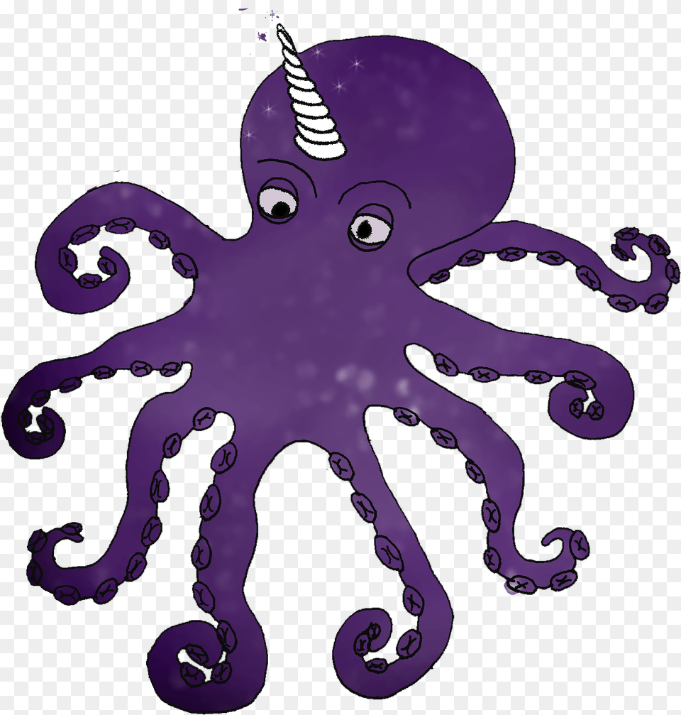 Octopus Clipart Octopus Clipart Scary Unicorn Octopus, Animal, Baby, Person, Sea Life Free Png Download