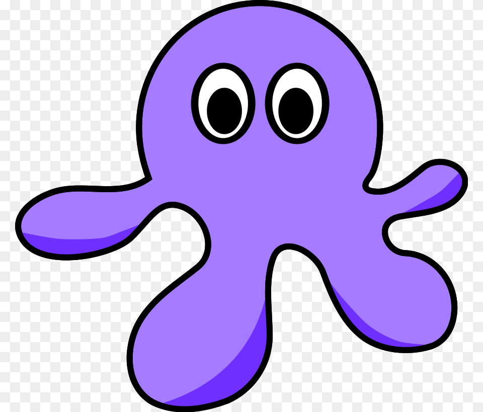 Octopus Clipart Tag List Clip Arts Clipartsfree, Purple, Plush, Toy, Animal Png Image