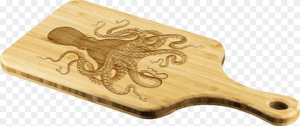 Octopus Cutting Board Sayings Wood Cutting Boards With Cutting Board, Chopping Board, Food, Animal, Reptile Png