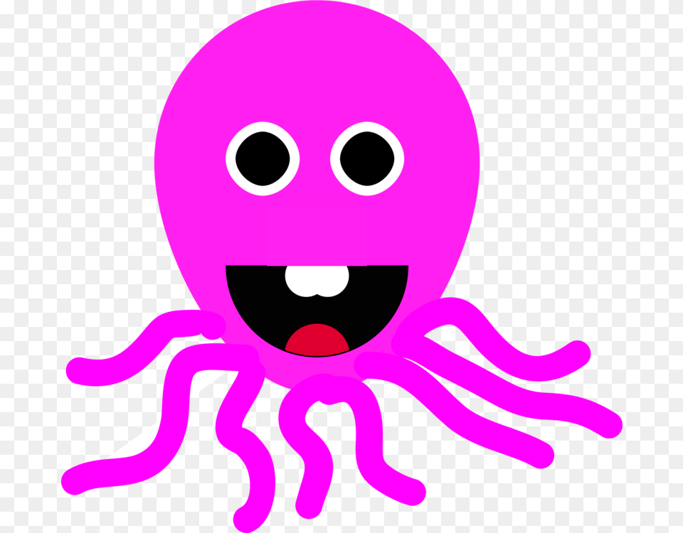 Octopus Download Computer Drawing, Purple Png Image