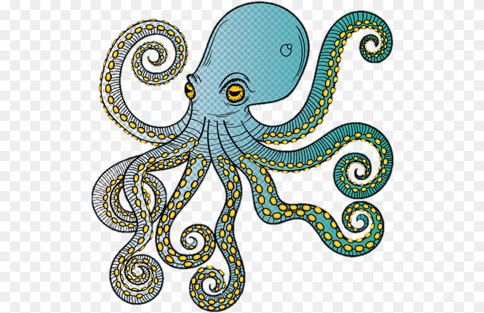 Octopus Octopus, Animal, Sea Life, Invertebrate, Dinosaur Free Png Download