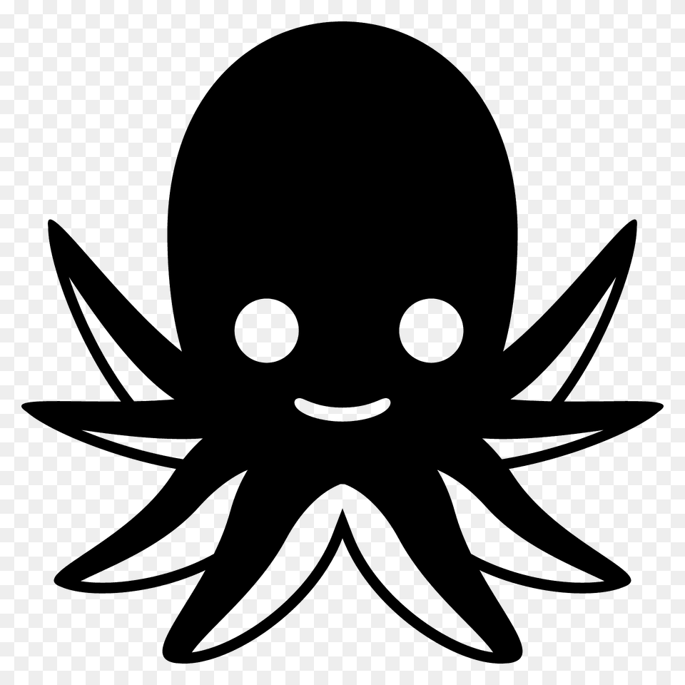Octopus Emoji Clipart, Animal, Fish, Sea Life, Shark Free Png