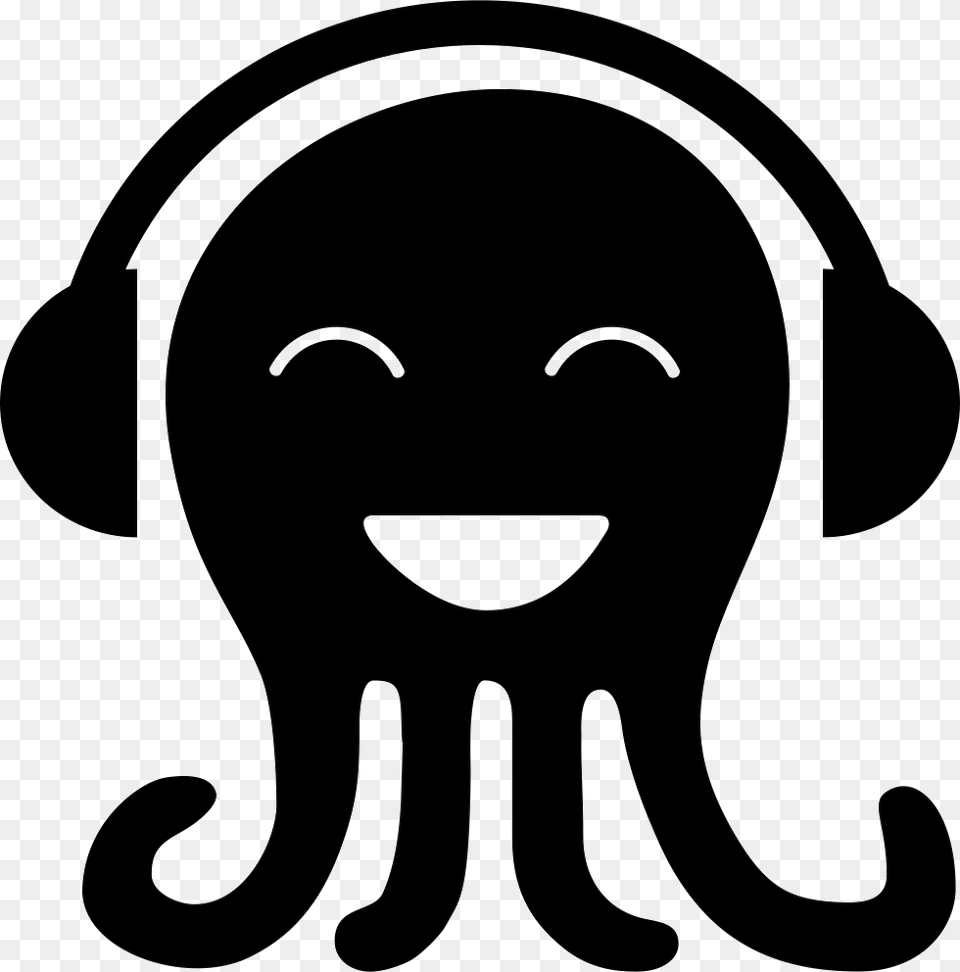 Octopus Eps, Stencil, Animal, Bear, Mammal Png